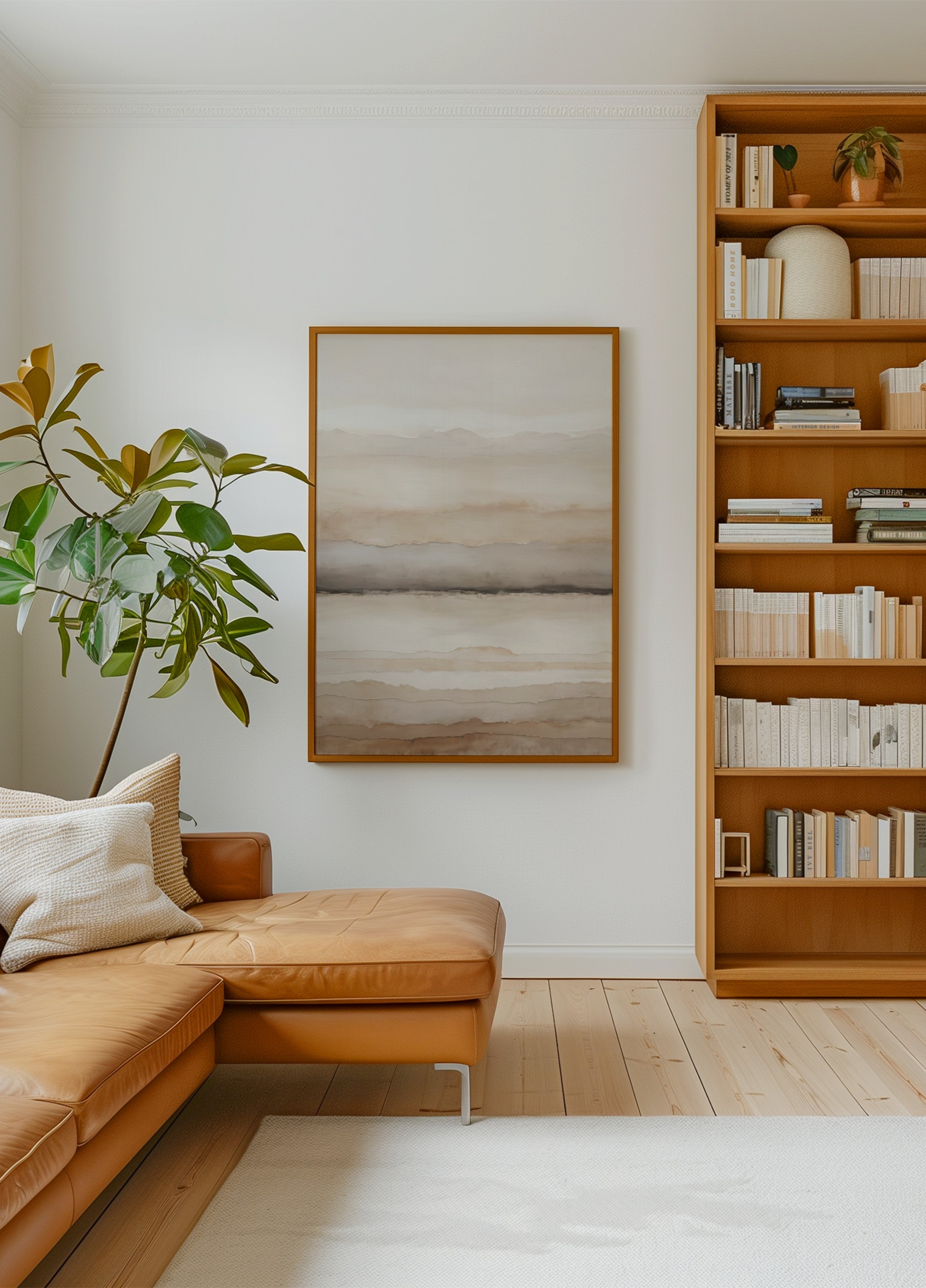 Earthy Layered Abstract