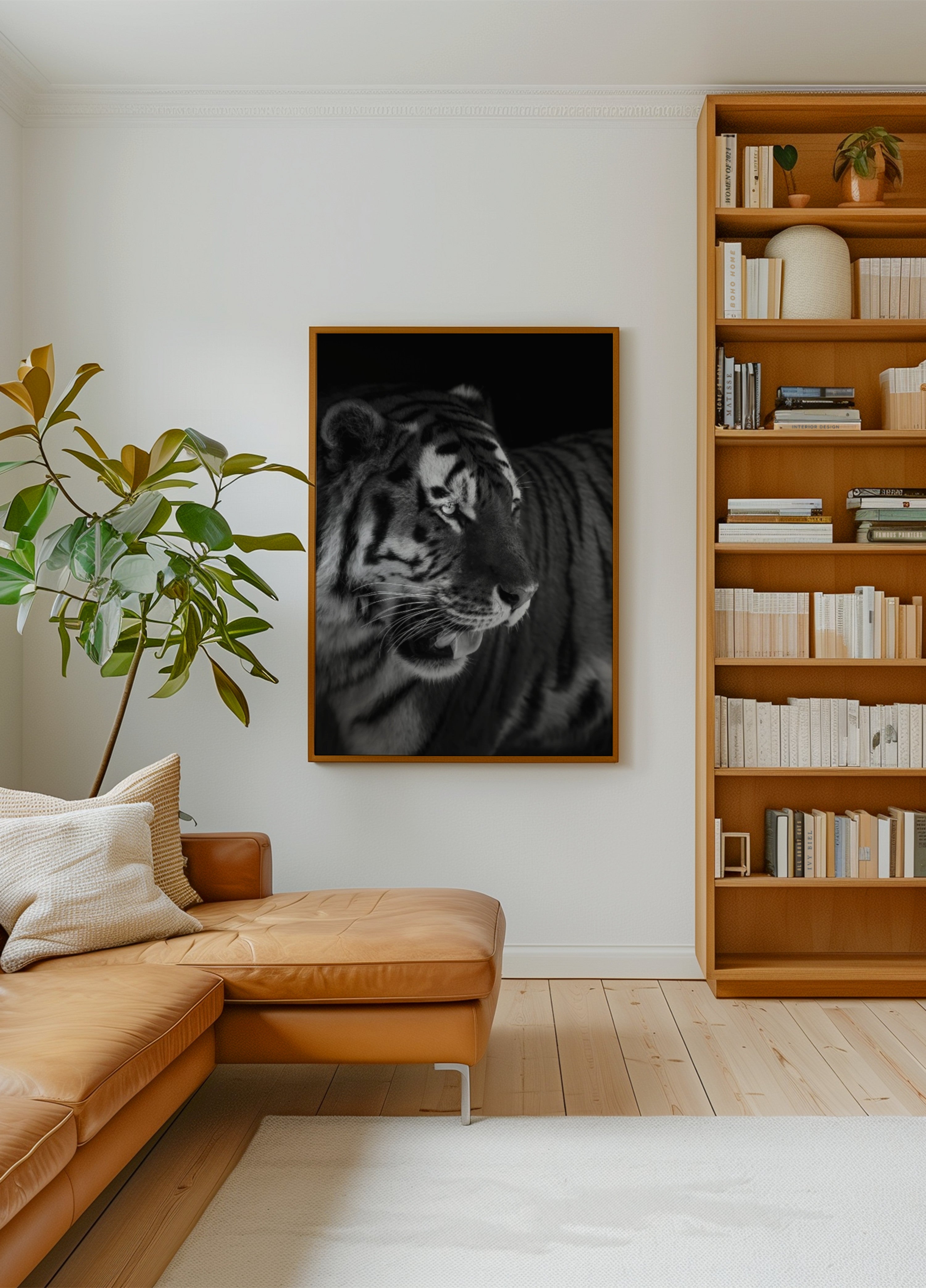 Fierce Tiger Portrait