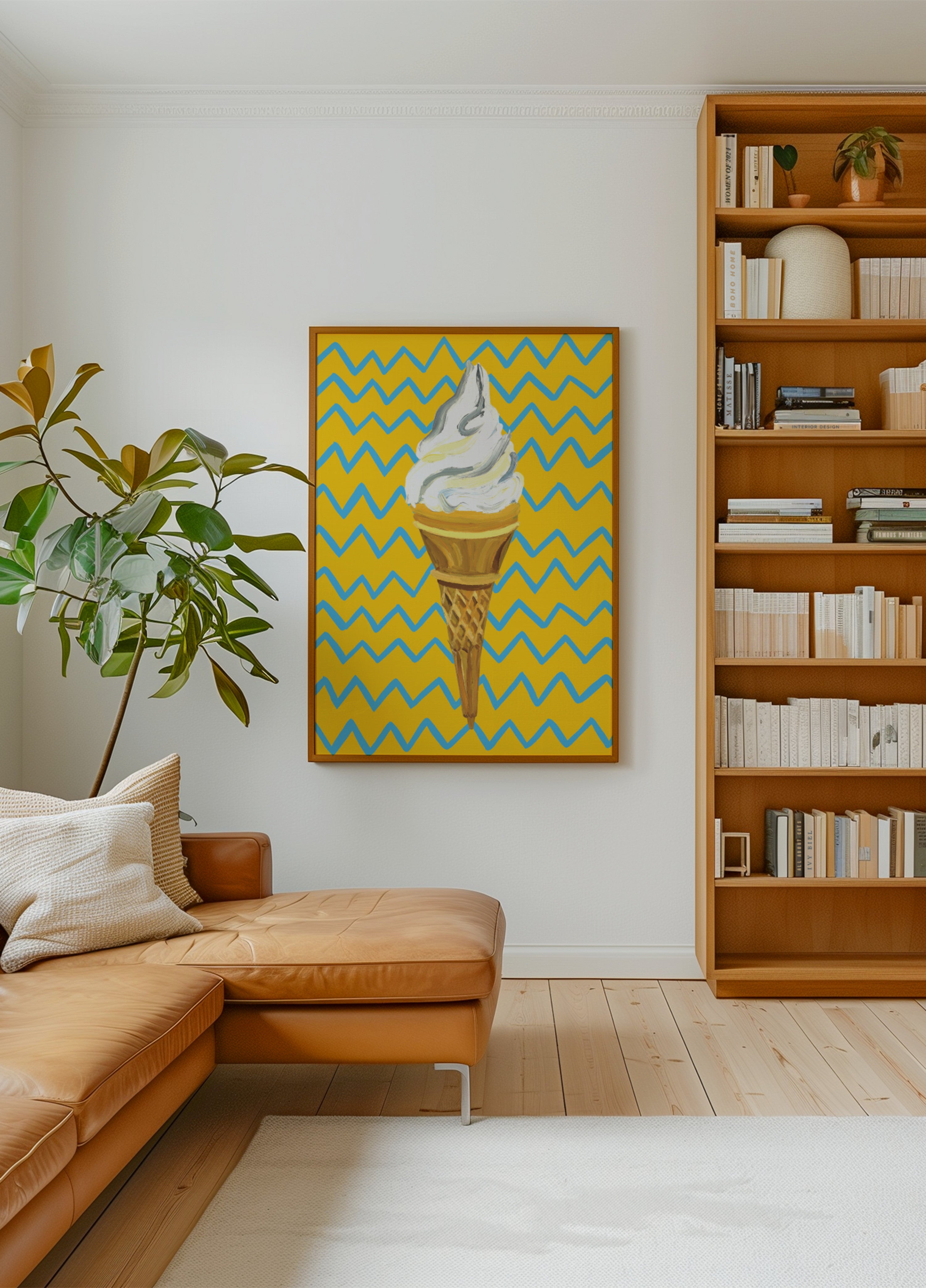 Sweet Soft Serve Cone