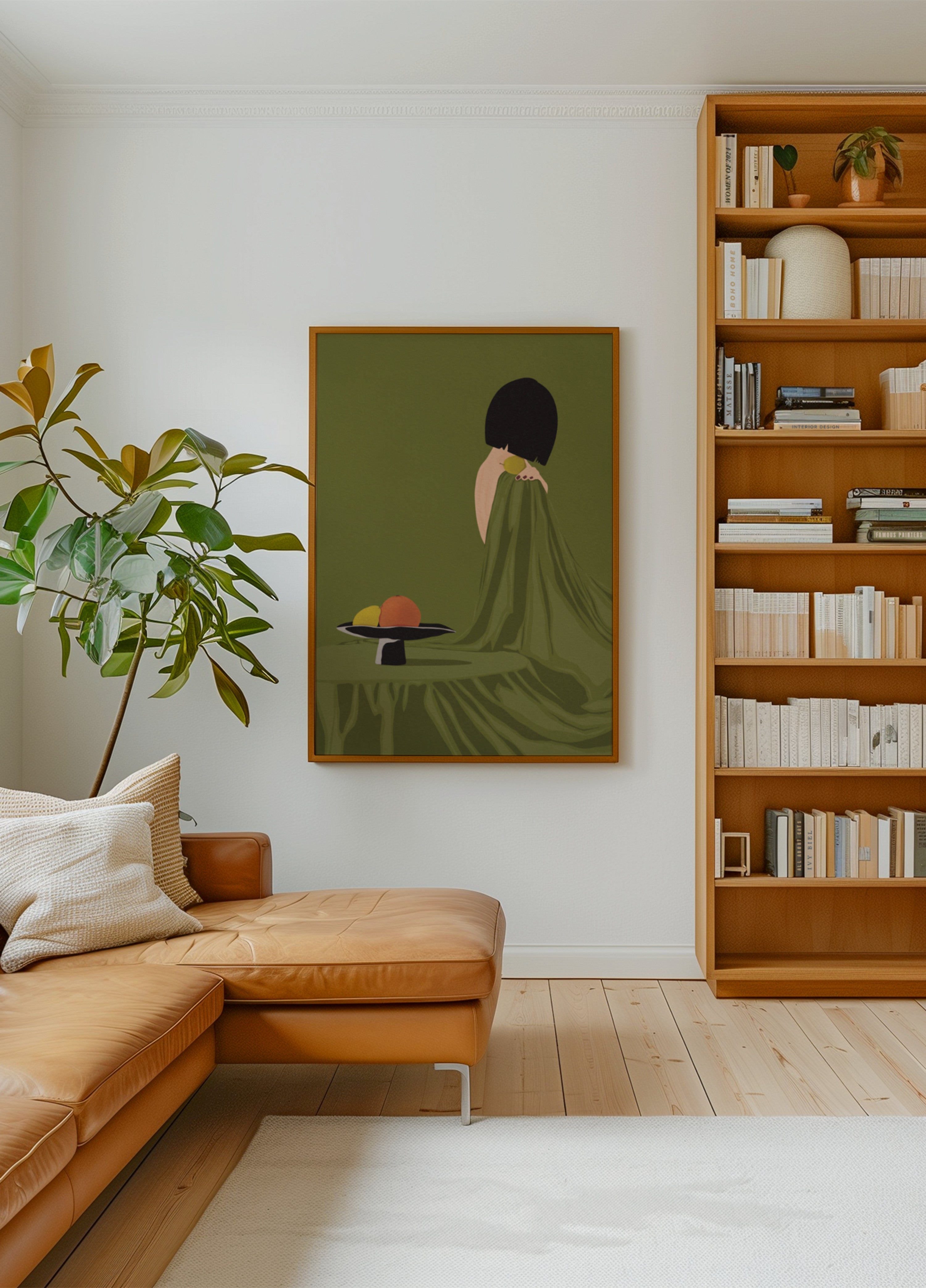 Green Dress Still Life