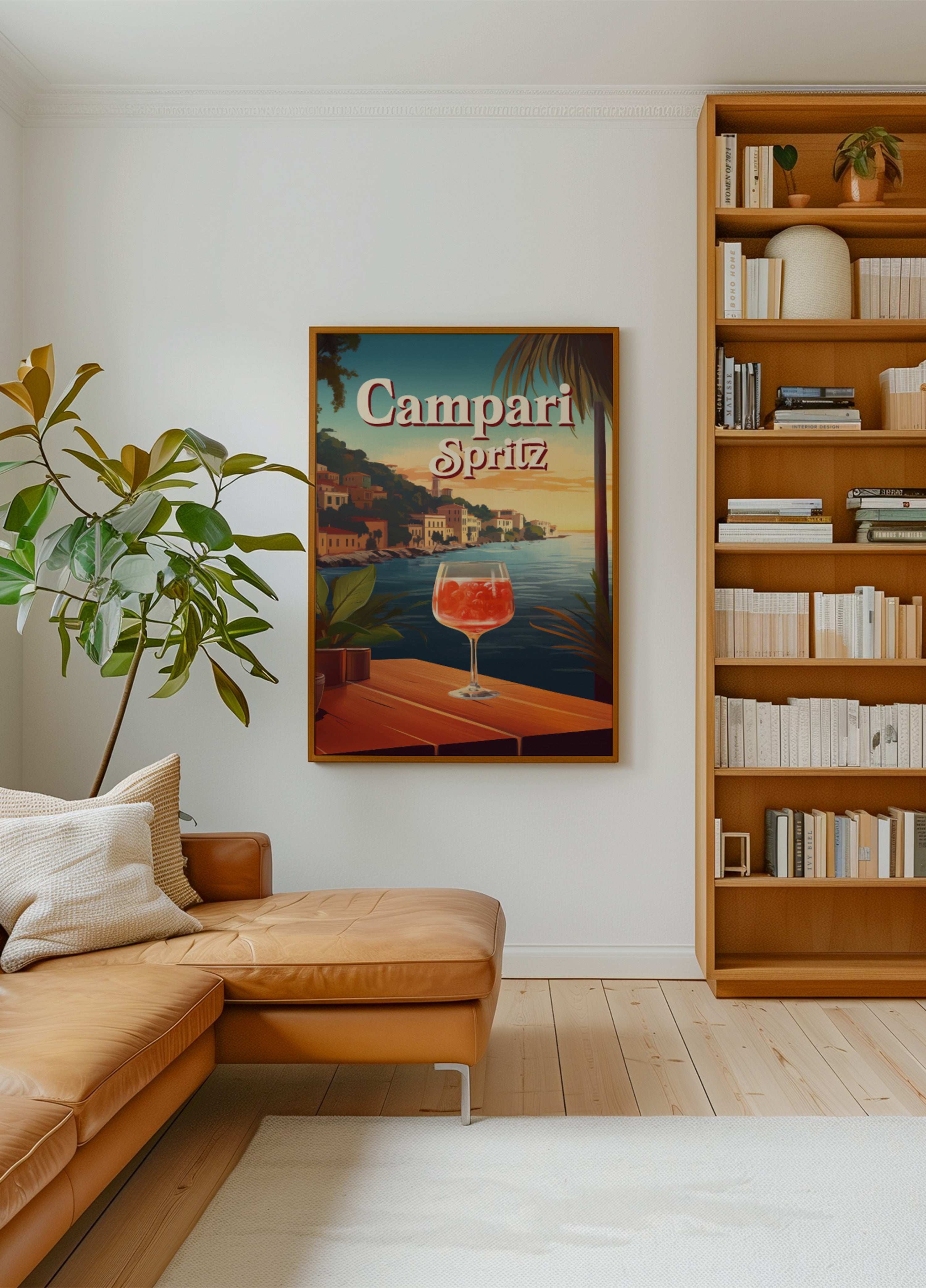 Campari Spritz Seaside Sunset