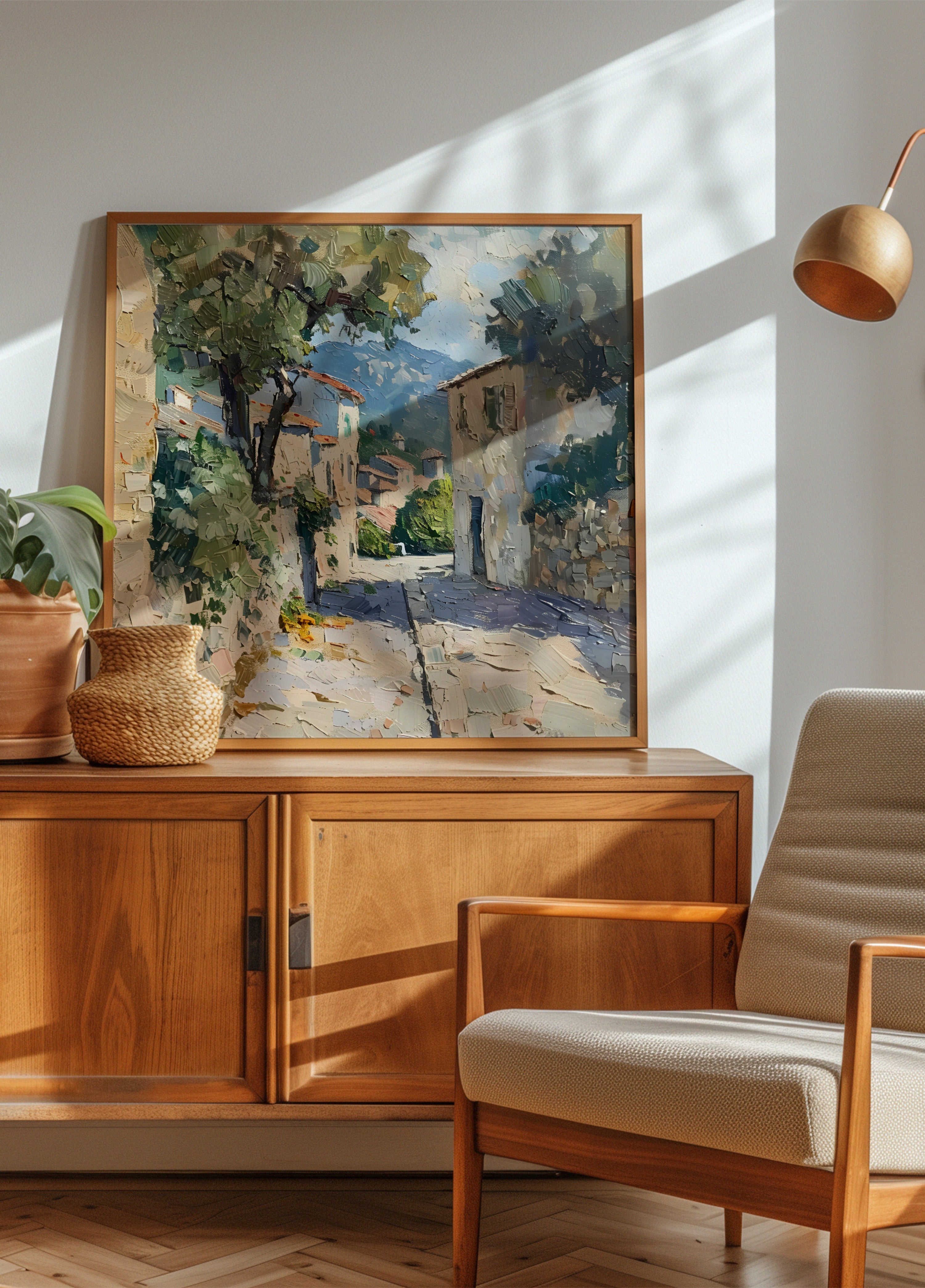 Sunny Village Street