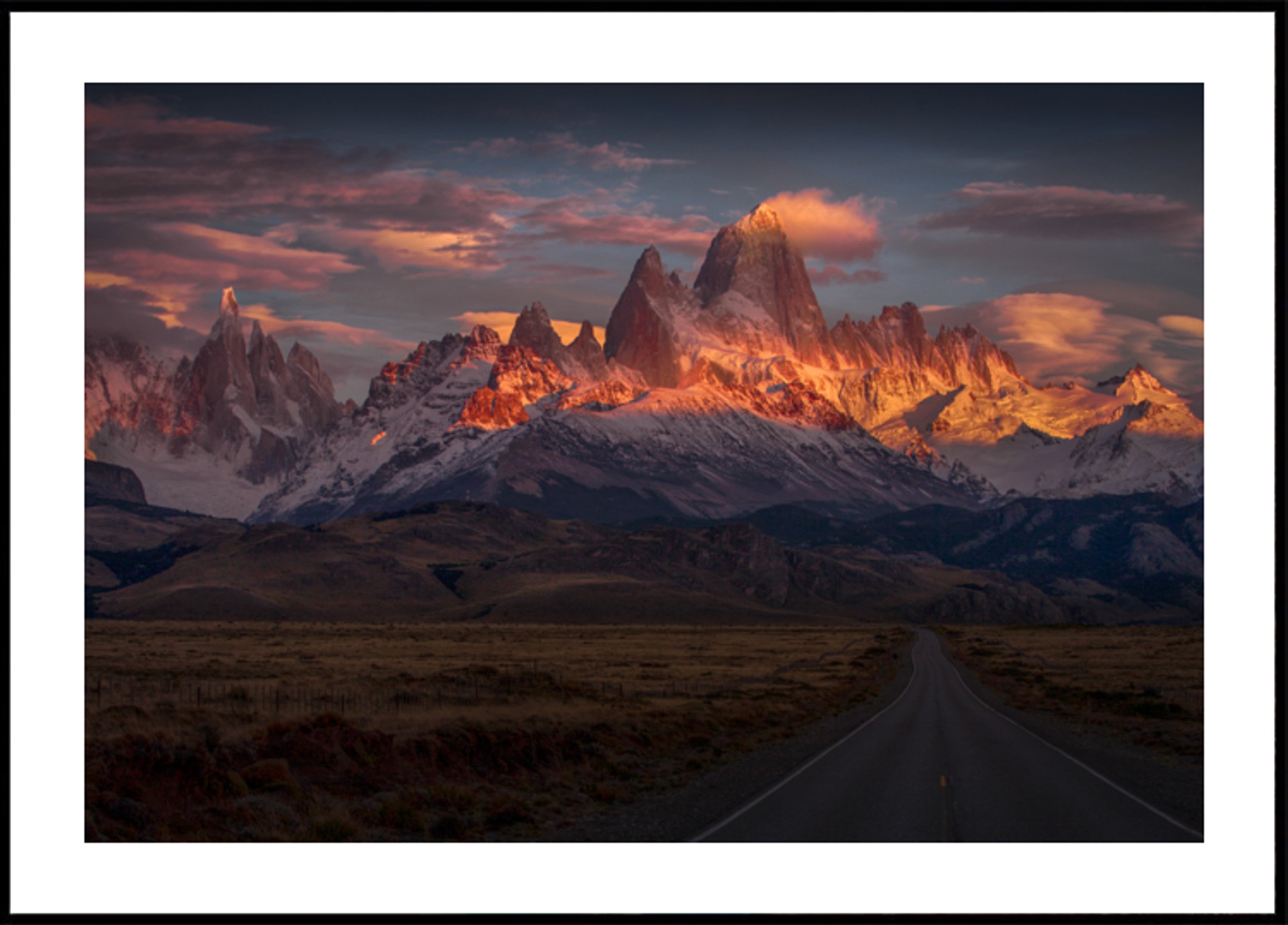 Golden Patagonia Sunset
