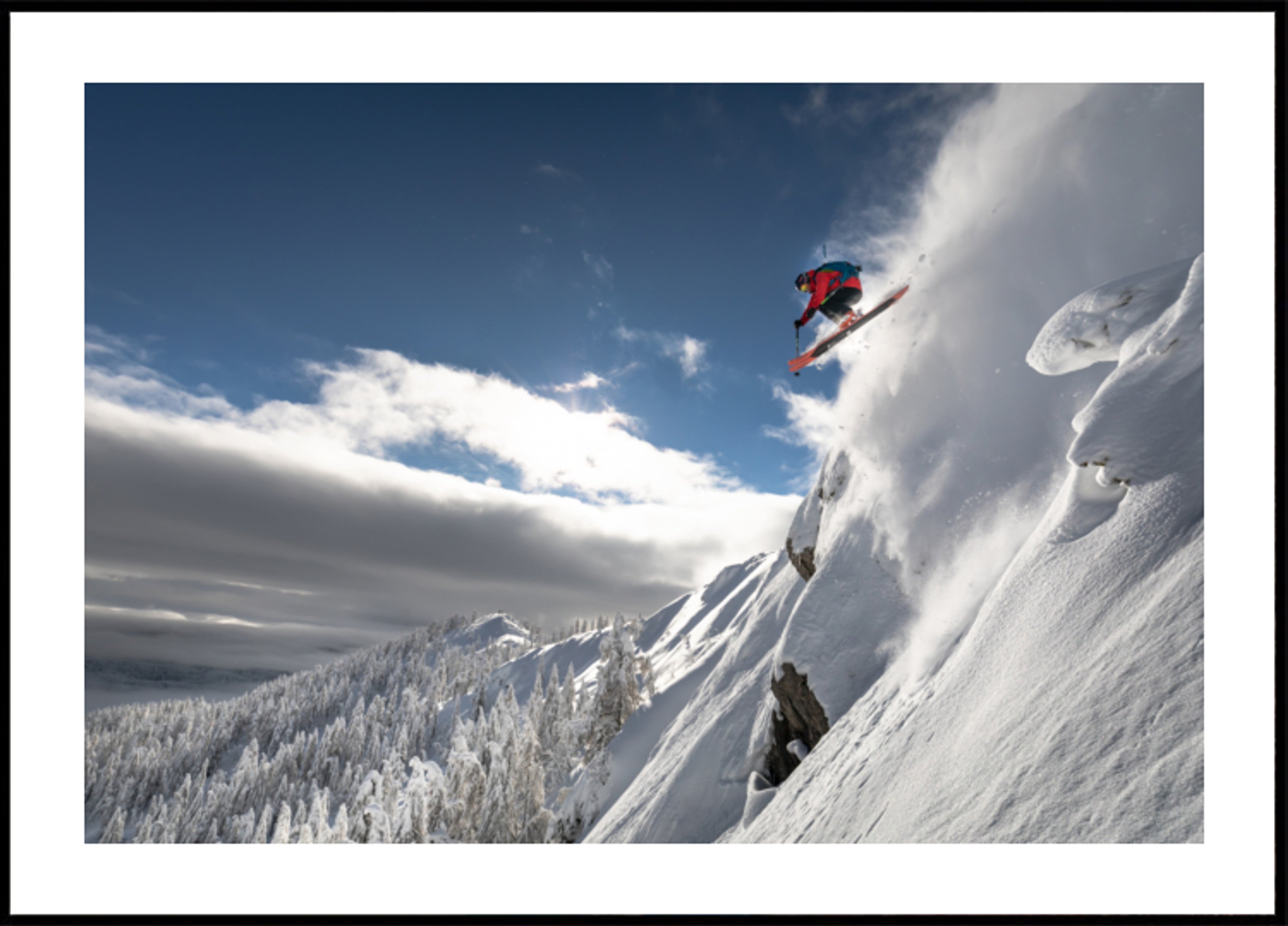 Extreme Mountain Ski Jump