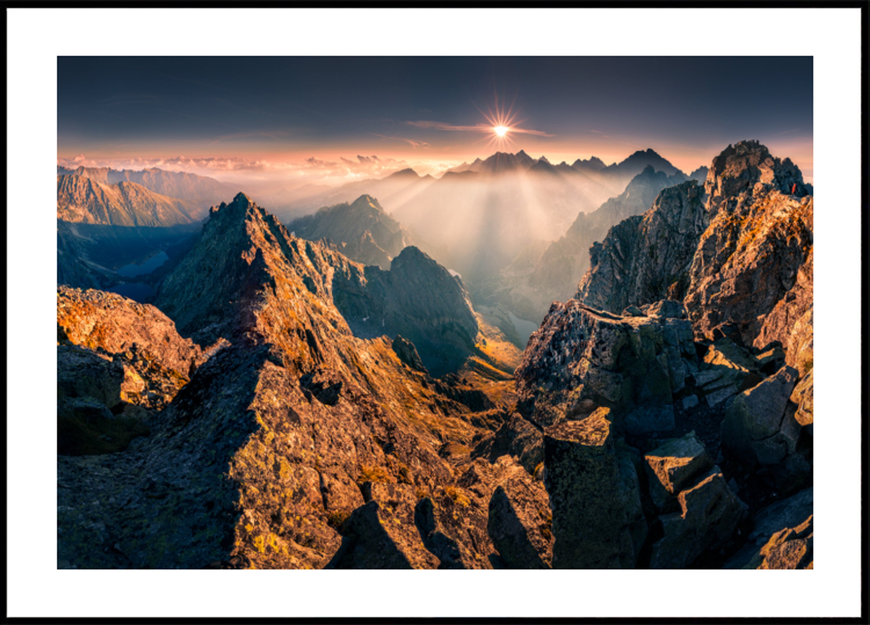 Golden Mountain Peaks