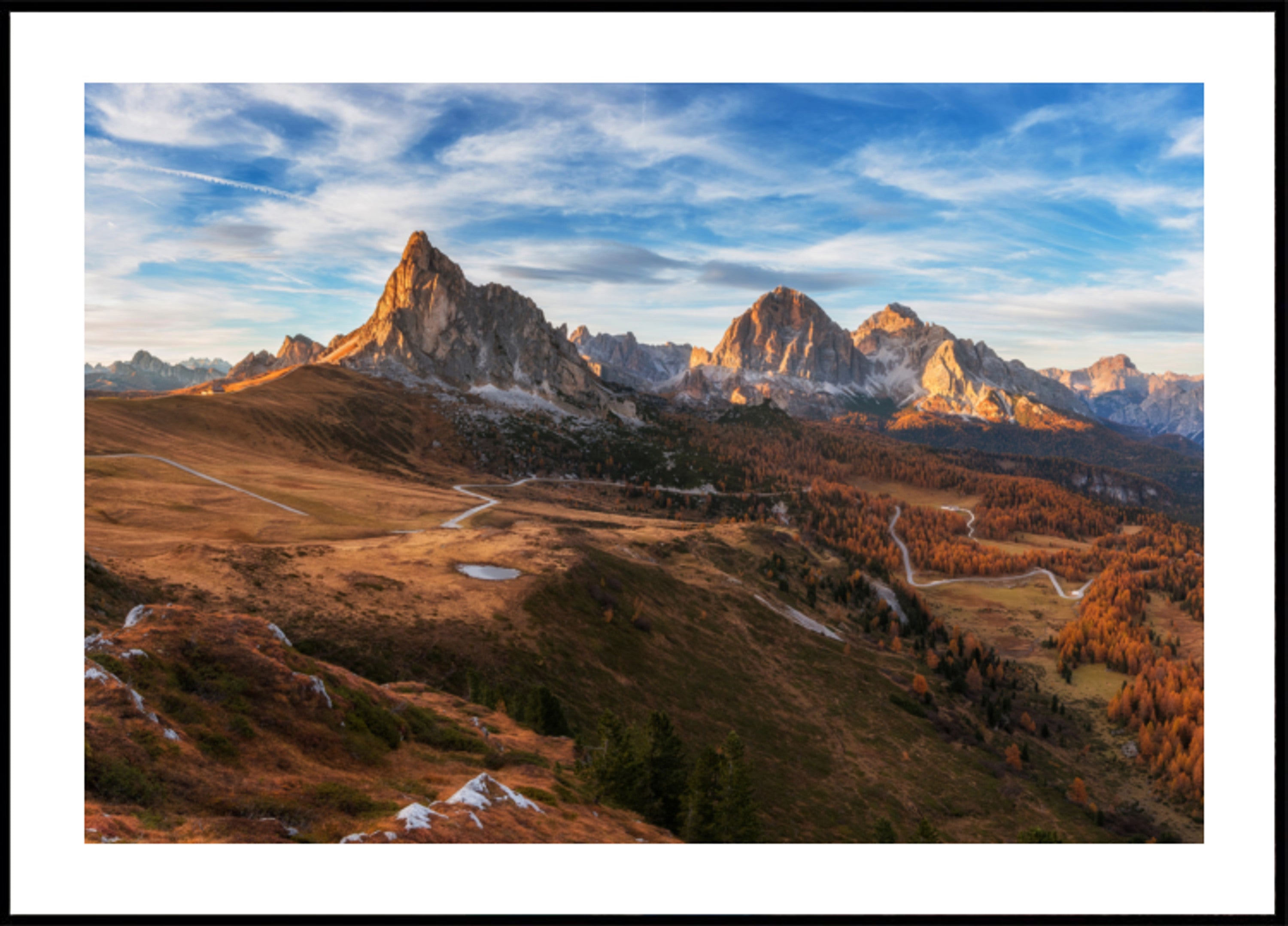Golden Autumn Mountains