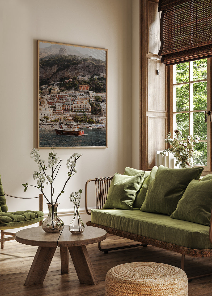 View of Positano Poster