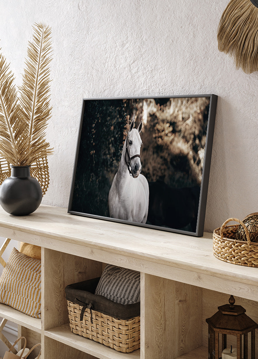 White Horse Poster